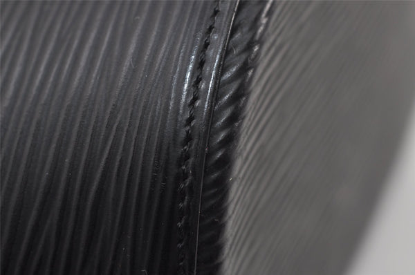 Authentic Louis Vuitton Epi Noctambule Hand Bag Purse Black M54522 LV 0322J