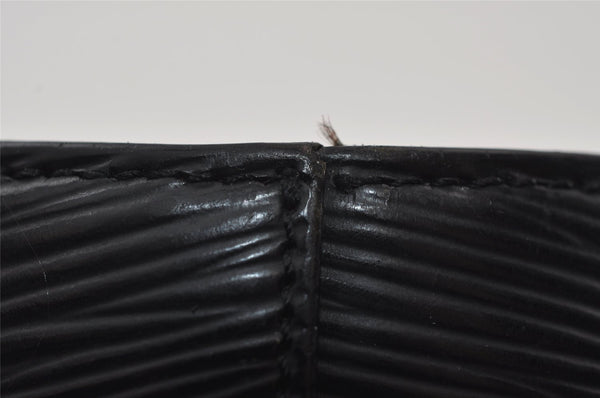 Authentic Louis Vuitton Epi Noctambule Hand Bag Purse Black M54522 LV 0322J