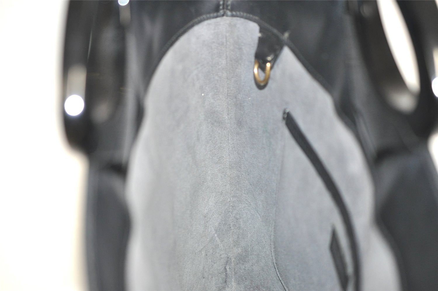 Authentic Louis Vuitton Epi Noctambule Hand Bag Purse Black M54522 LV 0322J