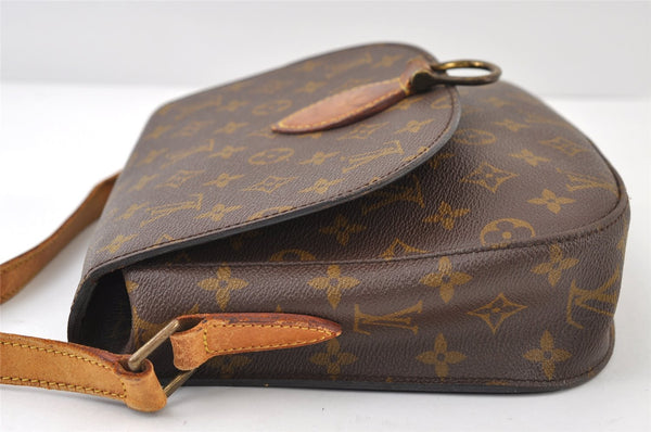 Auth Louis Vuitton Monogram Saint Cloud GM Shoulder Cross Bag Old Model LV 0324J
