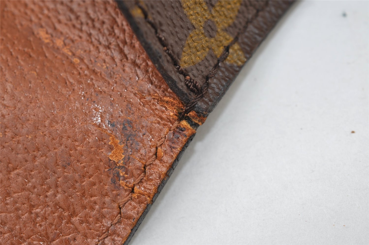 Auth Louis Vuitton Monogram Saint Cloud GM Shoulder Cross Bag Old Model LV 0324J