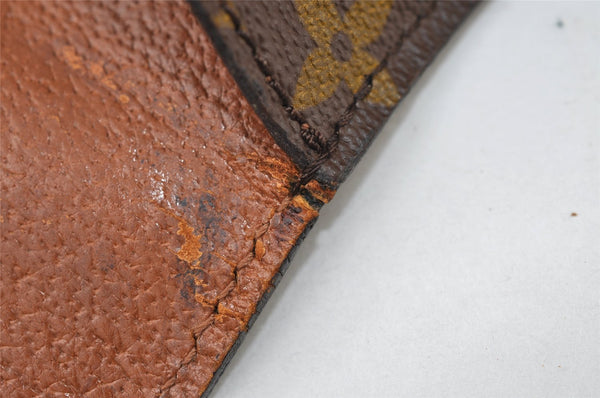 Auth Louis Vuitton Monogram Saint Cloud GM Shoulder Cross Bag Old Model LV 0324J