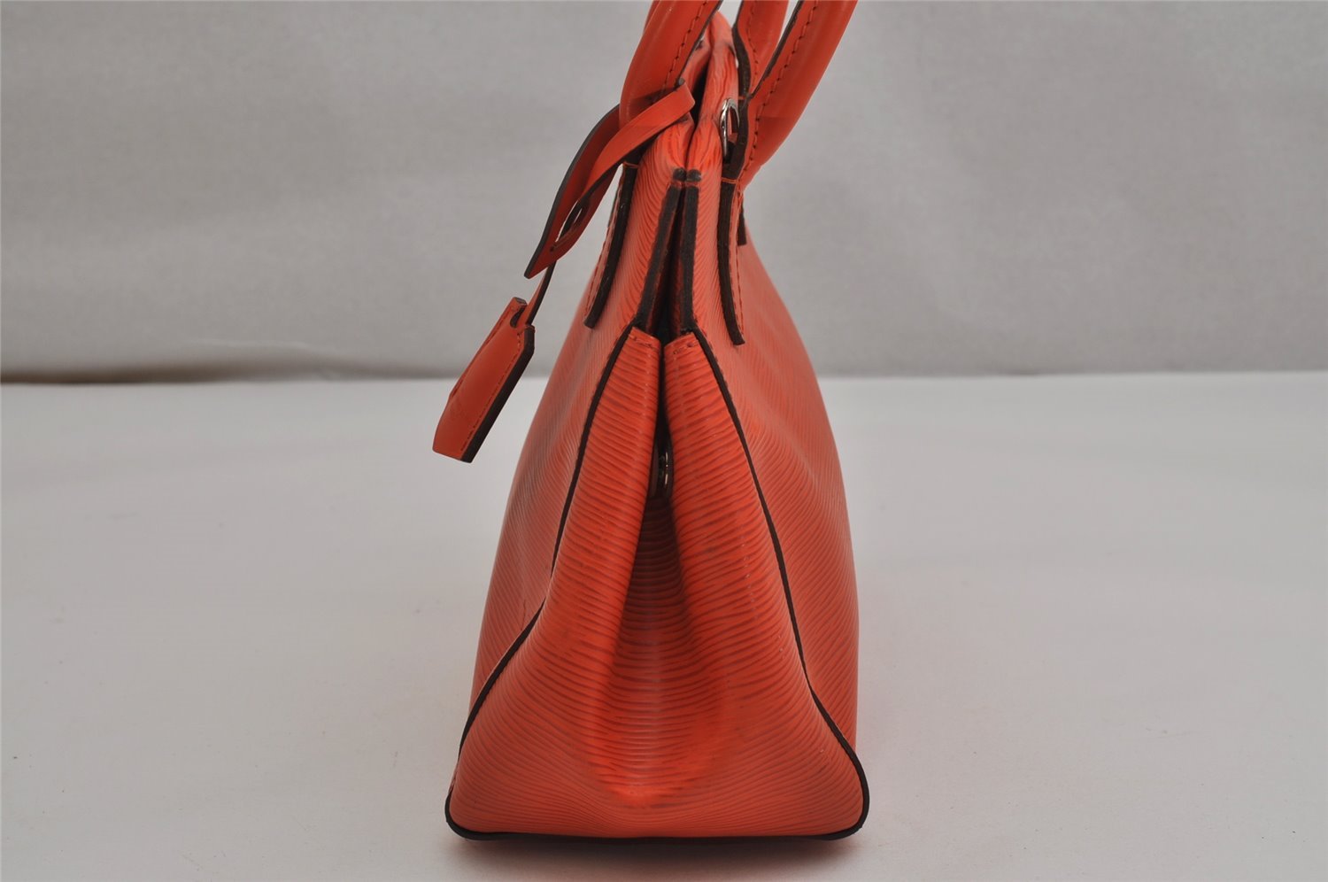 Authentic Louis Vuitton Epi Marly BB 2Way Shoulder Hand Bag M94618 Orange 0324K