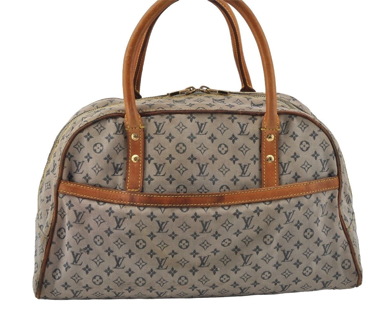 Authentic Louis Vuitton Monogram Mini Marie Shoulder Bag Blue M92003 LV 0325J