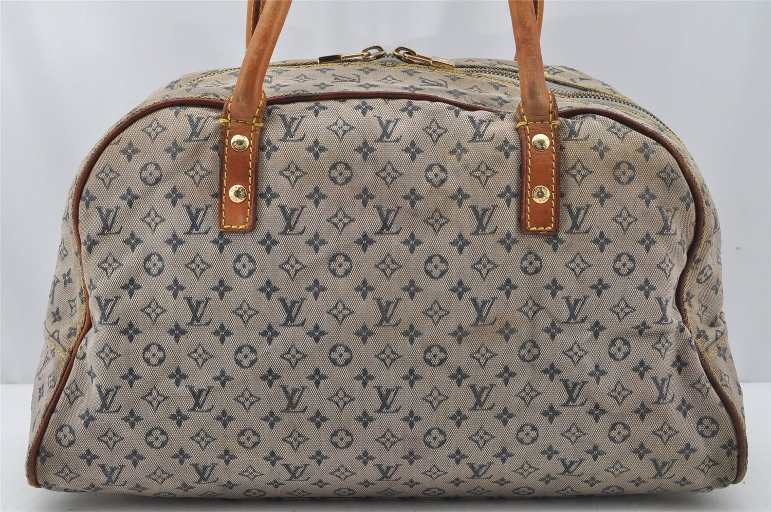 Authentic Louis Vuitton Monogram Mini Marie Shoulder Bag Blue M92003 LV 0325J