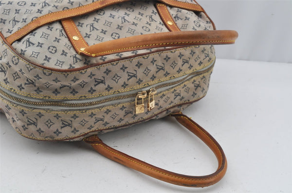 Authentic Louis Vuitton Monogram Mini Marie Shoulder Bag Blue M92003 LV 0325J