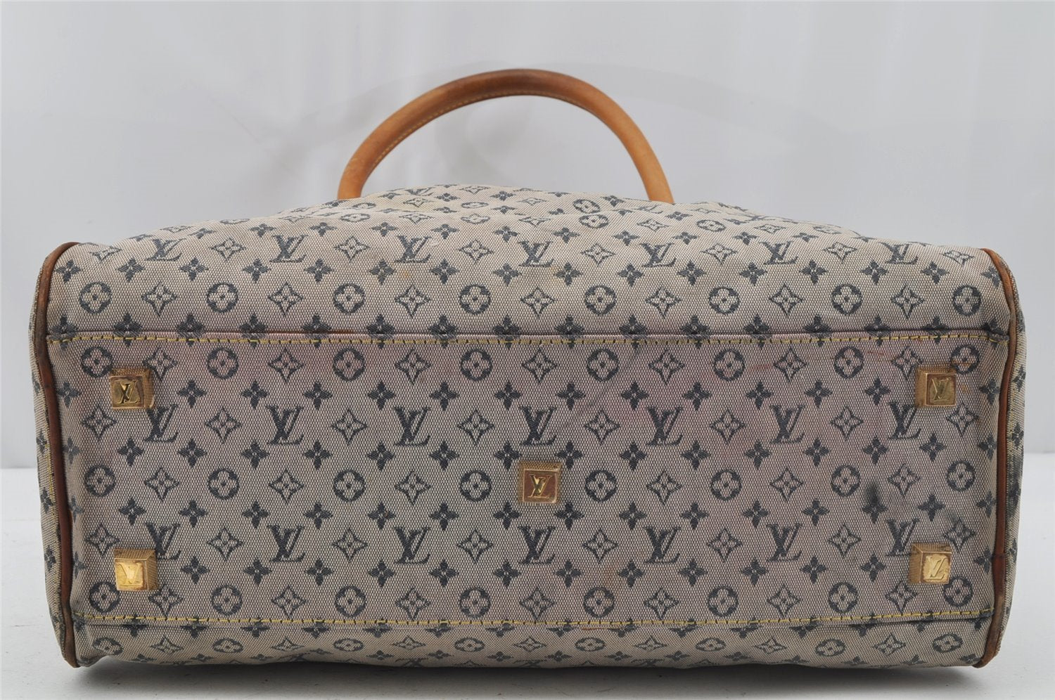 Authentic Louis Vuitton Monogram Mini Marie Shoulder Bag Blue M92003 LV 0325J