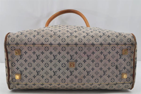 Authentic Louis Vuitton Monogram Mini Marie Shoulder Bag Blue M92003 LV 0325J