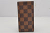 Authentic Louis Vuitton Damier Etui Cigarette Case N63024 LV 0325K