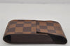Authentic Louis Vuitton Damier Etui Cigarette Case N63024 LV 0325K