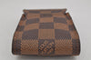 Authentic Louis Vuitton Damier Etui Cigarette Case N63024 LV 0325K