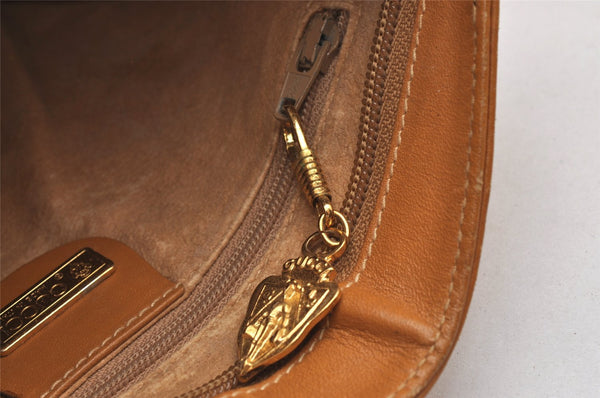 Authentic GUCCI Micro GG PVC Leather Shoulder Cross Bag Purse White Junk 0326J