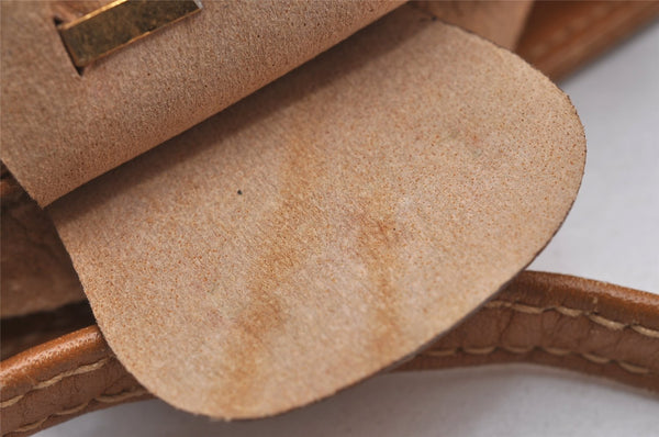 Authentic GUCCI Micro GG PVC Leather Shoulder Cross Bag Purse White Junk 0326J