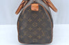 Authentic Louis Vuitton Monogram Speedy 25 Boston Hand Bag Old Model LV 0329K