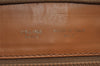 Authentic CELINE Macadam Blason Pattern Clutch Hand Bag PVC Leather Brown 0330J