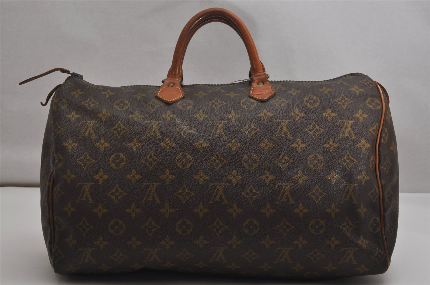 Authentic Louis Vuitton Monogram Speedy 40 Hand Boston Bag Old Model LV 0330K