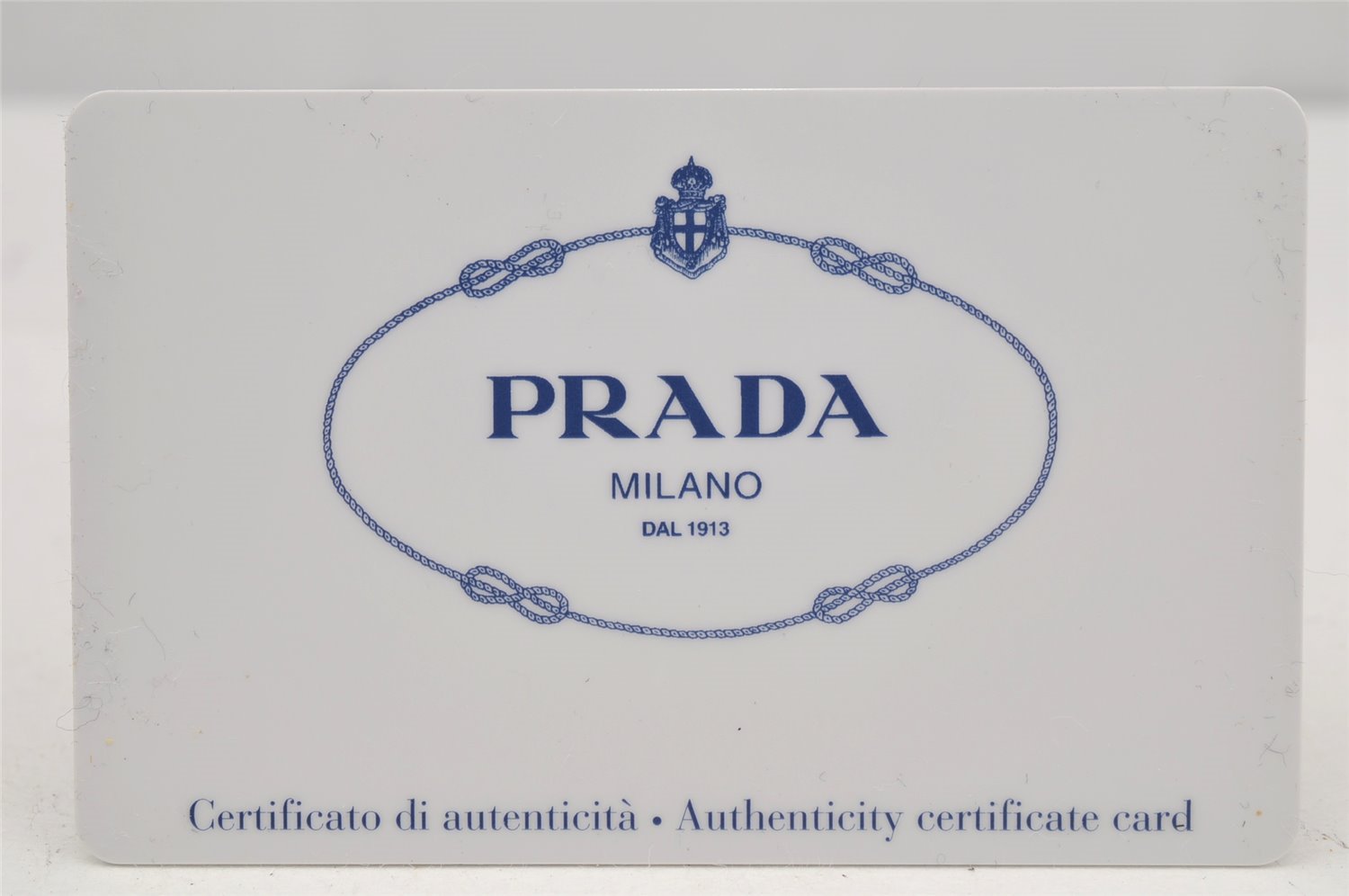 Authentic PRADA Vintage Canapa M Denim 2Way Shoulder Tote Bag 1BG642 Blue 0331J