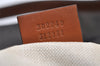 Authentic GUCCI Shoulder Cross Body Bag GG Nylon Leather 308840 Dark Brown 0332J