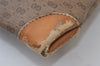 Authentic GUCCI Web Sherry Line Micro GG Tote Bag PVC Leather Brown 0333J