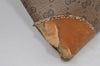 Authentic GUCCI Web Sherry Line Micro GG Tote Bag PVC Leather Brown 0333J