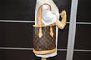 Authentic Louis Vuitton Monogram Bucket PM Shoulder Tote Bag M42238 Junk 0333K