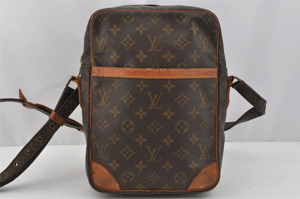 Authentic Louis Vuitton Monogram Danube GM Shoulder Cross Bag M45262 LV 0334J