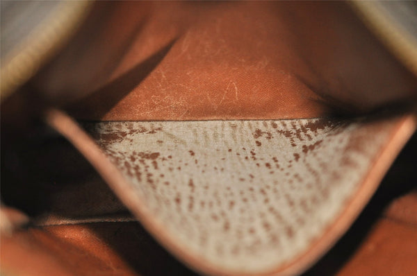 Authentic Louis Vuitton Monogram Danube GM Shoulder Cross Bag M45262 LV 0334J