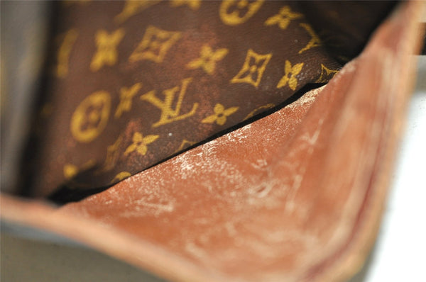 Authentic Louis Vuitton Monogram Danube GM Shoulder Cross Bag M45262 LV 0334J