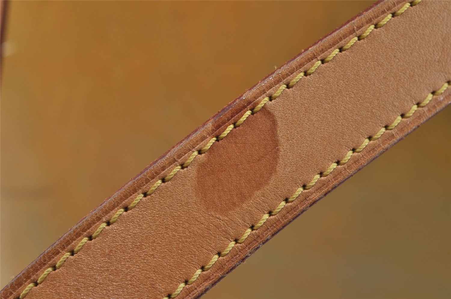 Authentic Louis Vuitton Vernis Houston Shoulder Hand Bag Yellow M91053 LV 0335K