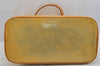 Authentic Louis Vuitton Vernis Houston Shoulder Hand Bag Yellow M91053 LV 0335K
