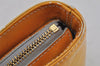 Authentic Louis Vuitton Vernis Houston Shoulder Hand Bag Yellow M91053 LV 0335K