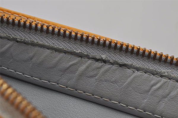 Authentic Louis Vuitton Vernis Houston Shoulder Hand Bag Yellow M91053 LV 0335K