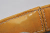 Authentic Louis Vuitton Vernis Houston Shoulder Hand Bag Yellow M91053 LV 0335K