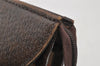 Authentic Burberrys Nova Check Clutch Hand Bag Purse Canvas Leather Beige 0336J