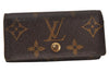 Authentic Louis Vuitton Monogram Multicles 4 Four Hooks Key Case M62631 LV 0337K