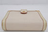 Authentic Louis Vuitton Suhali Compact Zip Wallet Purse White M91831 LV 0338K