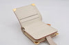 Authentic Louis Vuitton Suhali Compact Zip Wallet Purse White M91831 LV 0338K