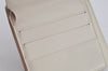 Authentic Louis Vuitton Suhali Compact Zip Wallet Purse White M91831 LV 0338K