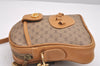 Authentic GUCCI Micro GG PVC Leather 2Way Shoulder Waist Body Bag Brown 0339J