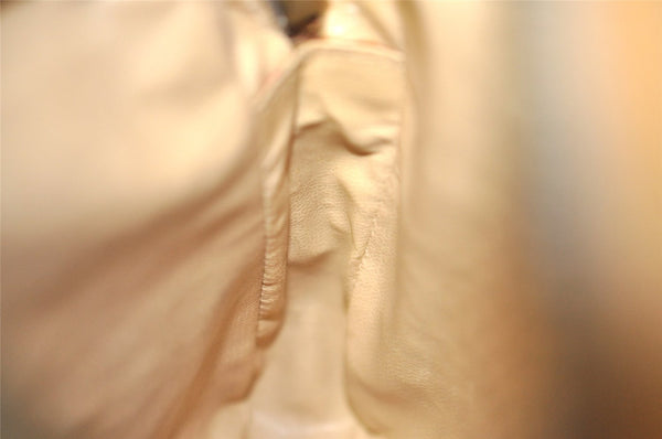 Authentic GUCCI Micro GG PVC Leather 2Way Shoulder Waist Body Bag Brown 0339J