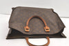 Authentic Louis Vuitton Monogram Sac Plat Hand Tote Bag Old Model LV 0339K