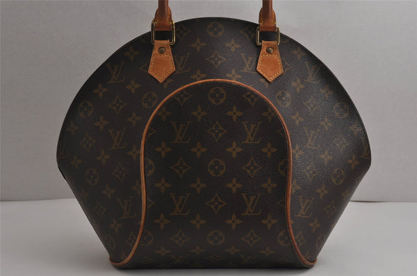 Authentic Louis Vuitton Monogram Ellipse MM Hand Bag M51126 LV Junk 0340K