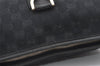 Authentic GUCCI Abbey Shoulder Cross Bag GG Canvas Leather 131326 Black 0341K