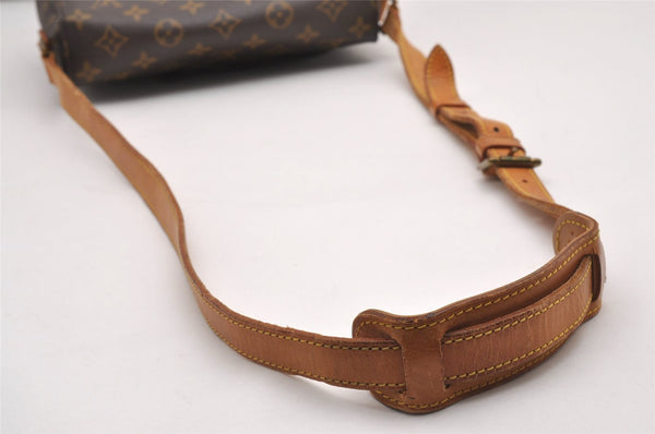 Authentic Louis Vuitton Monogram Saint Cloud GM M51242 Shoulder Cross Bag 0342J