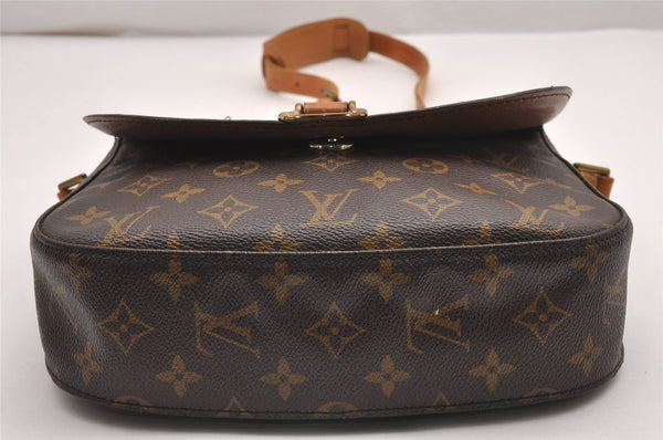 Authentic Louis Vuitton Monogram Saint Cloud GM M51242 Shoulder Cross Bag 0342J
