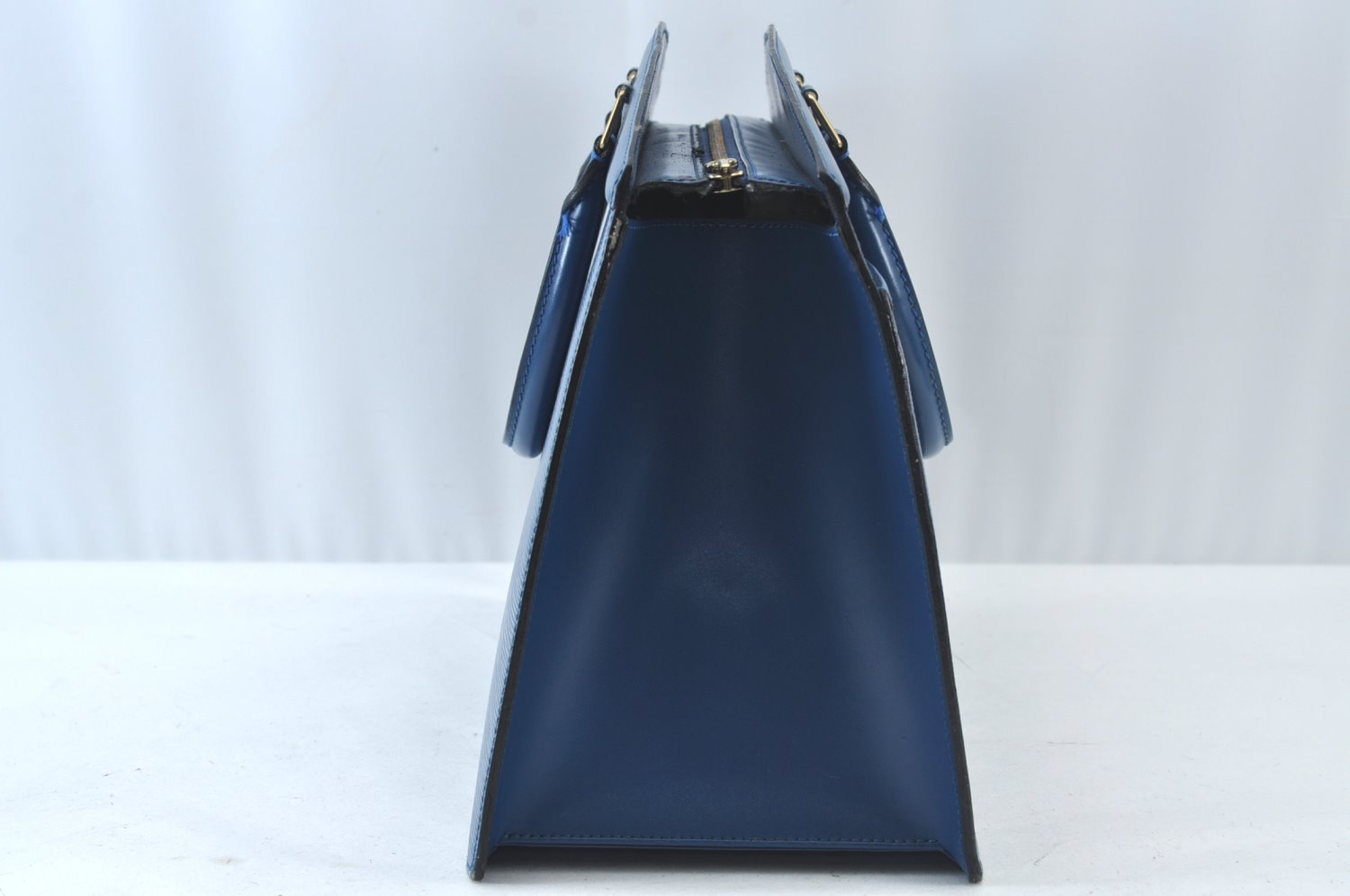 Authentic Louis Vuitton Epi Riviera Hand Bag Blue M48185 LV 0342K