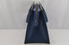 Authentic Louis Vuitton Epi Riviera Hand Bag Blue M48185 LV Junk 0342K