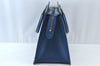Authentic Louis Vuitton Epi Riviera Hand Bag Blue M48185 LV 0342K