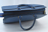 Authentic Louis Vuitton Epi Riviera Hand Bag Blue M48185 LV 0342K