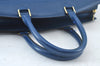 Authentic Louis Vuitton Epi Riviera Hand Bag Blue M48185 LV 0342K